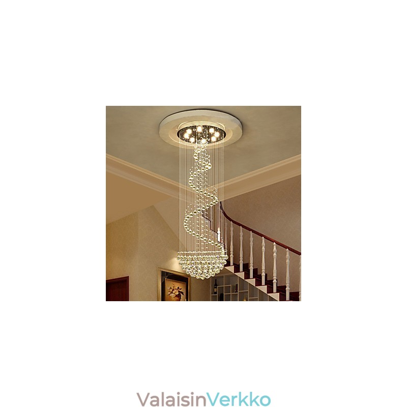 Modernit kristallikattokattokruunuvalot sisätilojen riippuvalaisimet deco-valaisimet