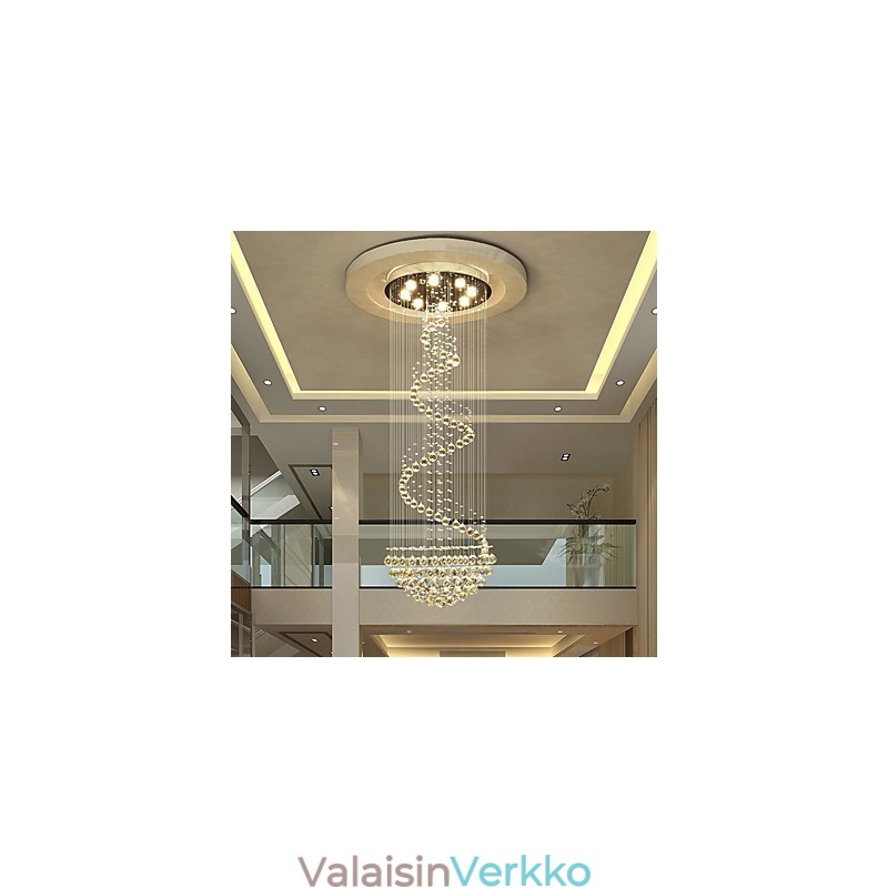 Modernit kristallikattokattokruunuvalot sisätilojen riippuvalaisimet deco-valaisimet