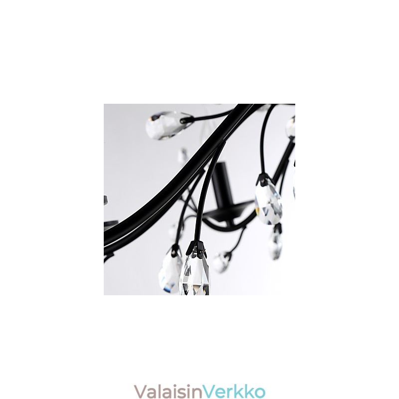 6 valoa kristallikruunu moderni nykyaikainen perinteinen klassinen vintage retro maalausominaisuus