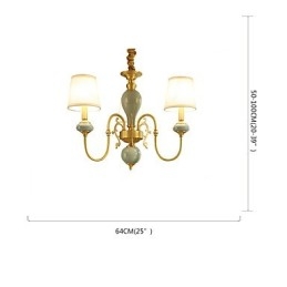 Perinteinen Classic Country Brass -ominaisuus Mini Style Metal 3 Polbs -kattokruunulle