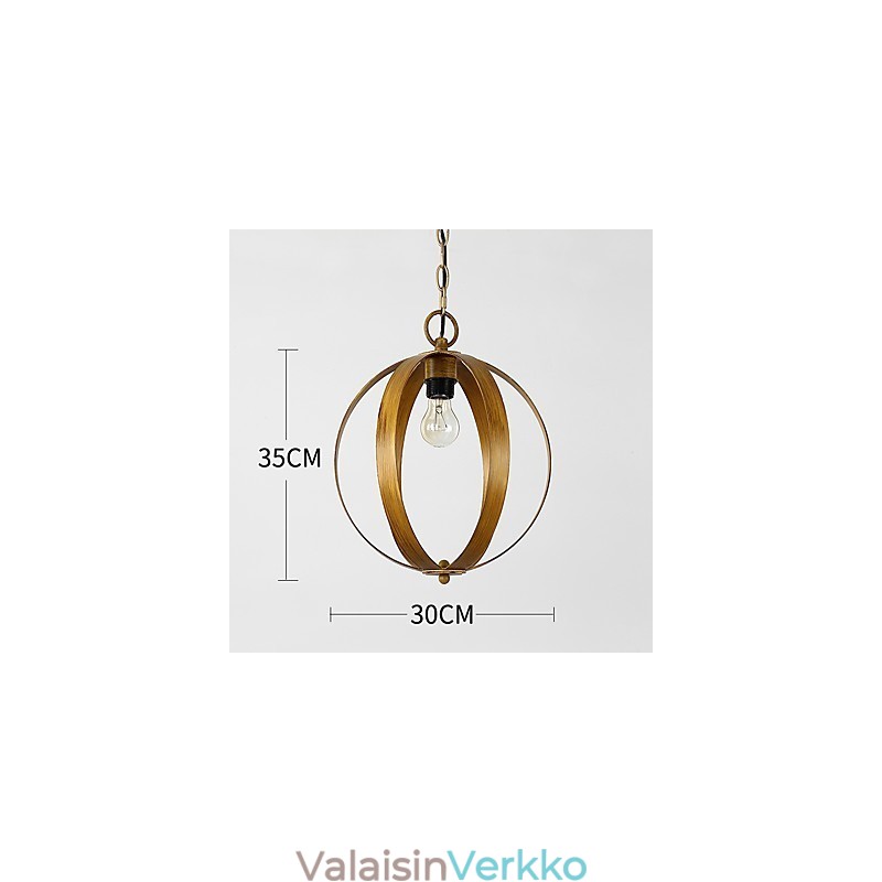 Loft Metal amercian teollinen maalaus väri eurooppalainen kattokruunu Lamppu sisätiloissa Koristele riippuvalaisin