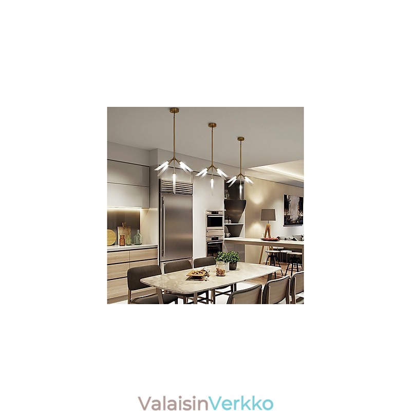 5 Kevyt Mini-tyylinen persoonallinen moderni nykyaikainen kattokruunu