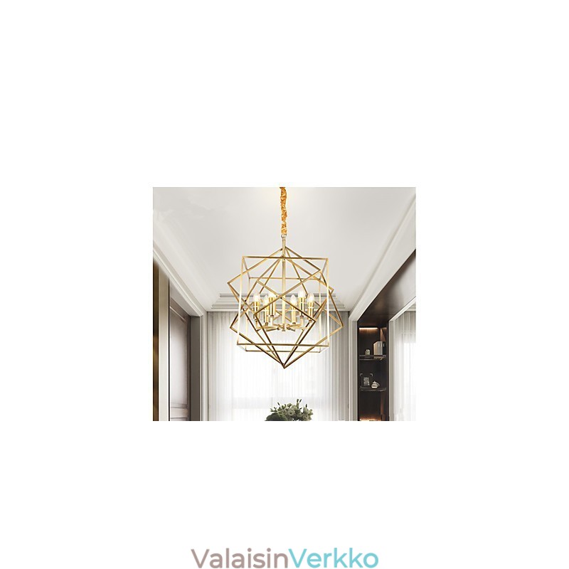 Lantern messinkiominaisuus suunnittelijoille Metallikruunu