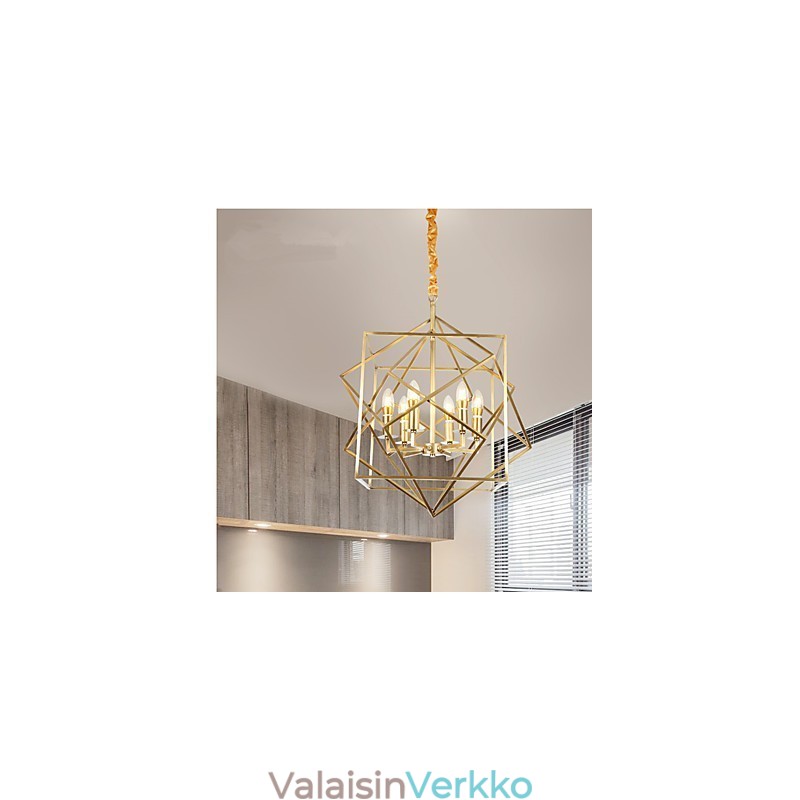 Lantern messinkiominaisuus suunnittelijoille Metallikruunu
