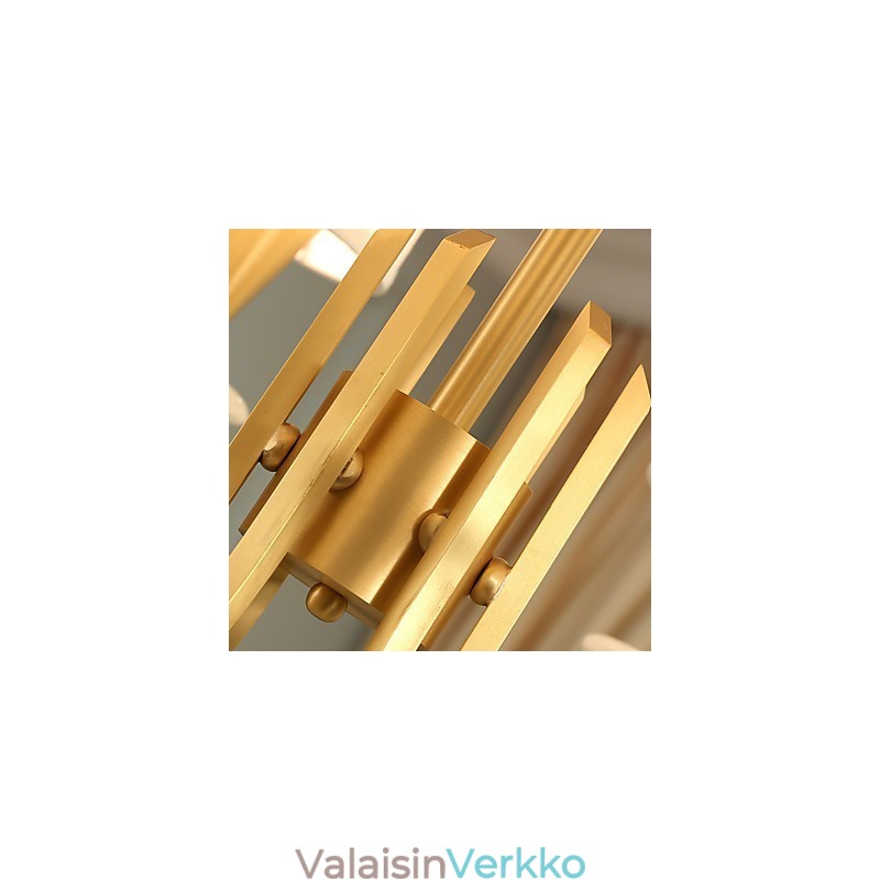 Pure Brass Kattokruunu Jade koristeellinen kattokruunu