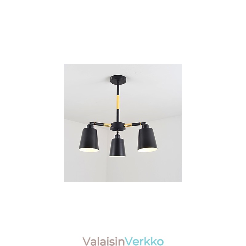 Riippuvalaisin Perinteinen klassinen maalausominaisuus minityyliselle puubambukselle