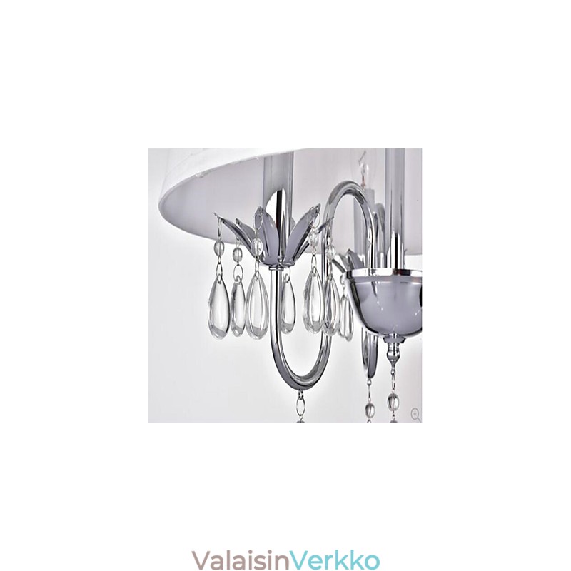 Maalaismainen Lodge-maalausominaisuus suunnittelijoille Metallikaupat, 2 lamppua kattokruunu