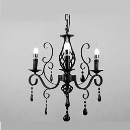 Crystal Lamp 3 Light moderni yksinkertainen uutuus valaisimet