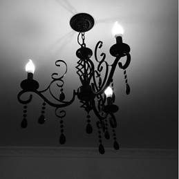 Crystal Lamp 3 Light moderni yksinkertainen uutuus valaisimet