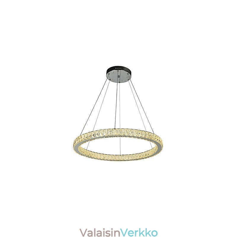 Himmennettävä rengas kattovalaisin riippuvalaisin Moderni kattokruunu valaistus sisävalaisin kaukosäätimellä