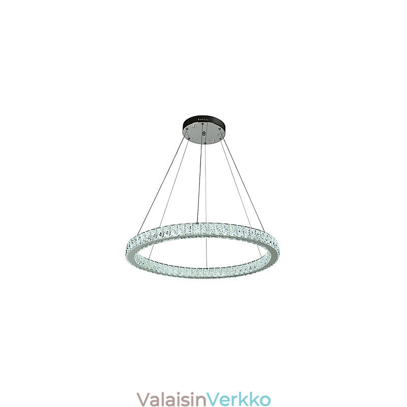 Himmennettävä rengas kattovalaisin riippuvalaisin Moderni kattokruunu valaistus sisävalaisin kaukosäätimellä