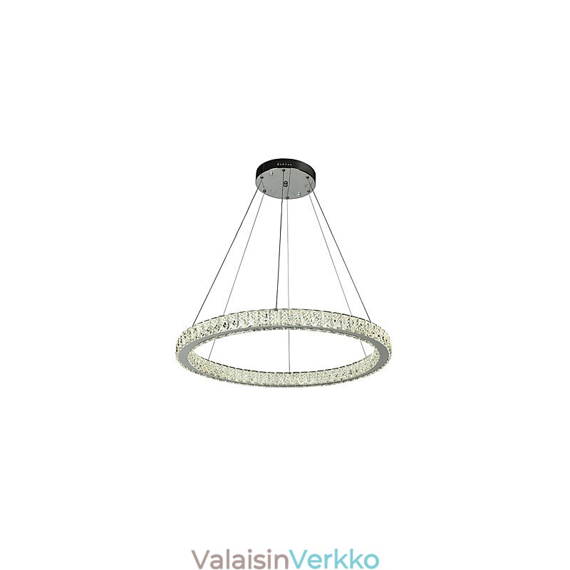 Himmennettävä rengas kattovalaisin riippuvalaisin Moderni kattokruunu valaistus sisävalaisin kaukosäätimellä