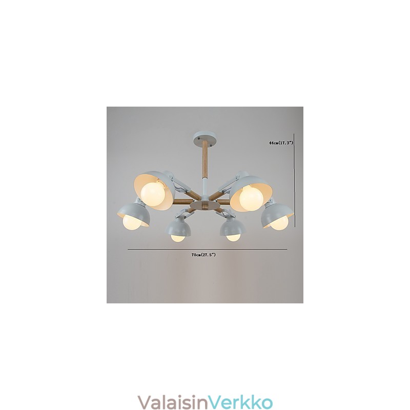 Perinteinen klassinen maalaismainen Lodge Vintage Retro -maalausominaisuus minityyliselle metallikruunulle