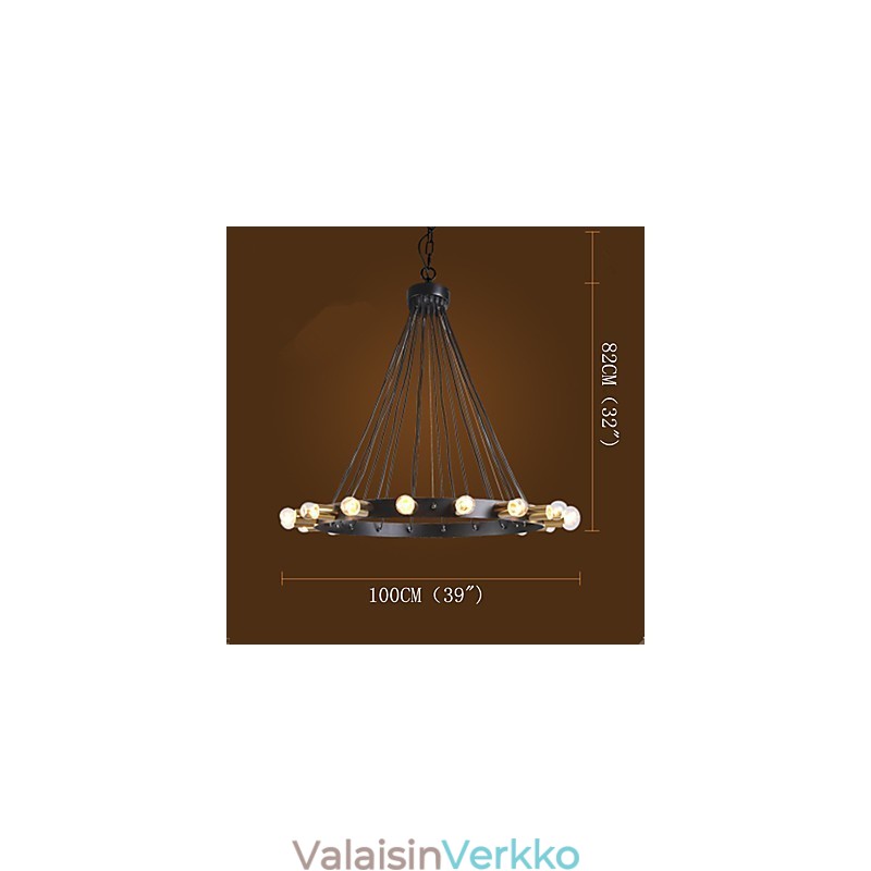 Nordic Creative Kattokruunu Retro Industria Penthouse