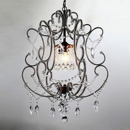 Moderni Kattokruunu Design Vintage Kattokruunu Loft Crystal Valaisin Kiiltävä riippuva lamppu