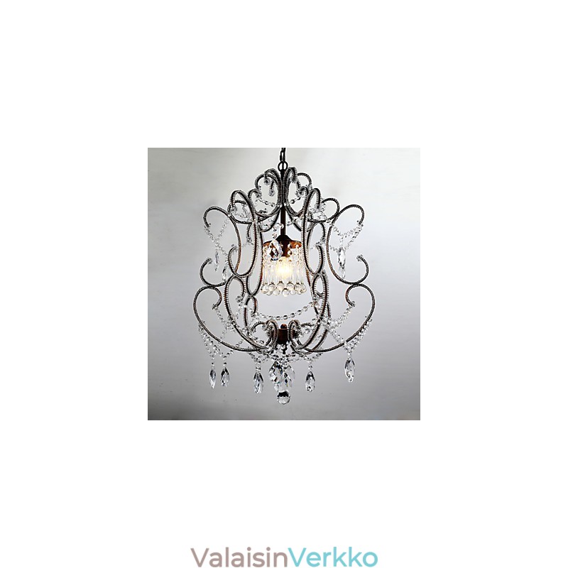 Moderni Kattokruunu Design Vintage Kattokruunu Loft Crystal Valaisin Kiiltävä riippuva lamppu