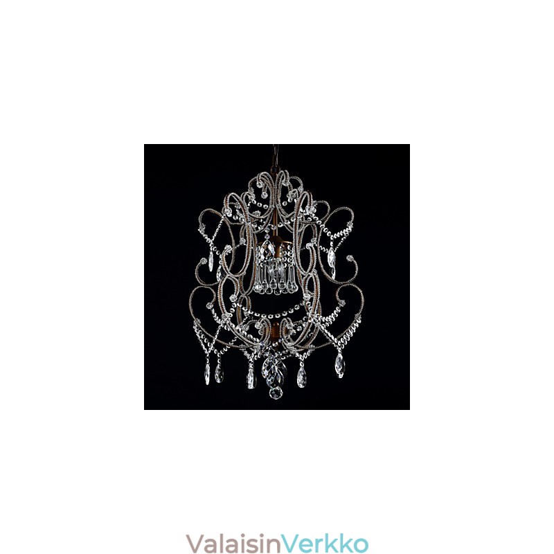 Moderni Kattokruunu Design Vintage Kattokruunu Loft Crystal Valaisin Kiiltävä riippuva lamppu