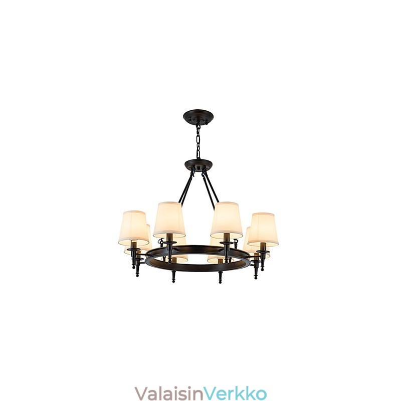 8 valoa uppoasennettava kattokruunu Yksi valo kaksi tyyliä moderni nykyaikainen perinteinen klassinen maalaismainen maalaus