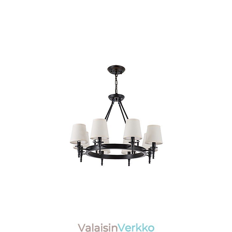 8 valoa uppoasennettava kattokruunu Yksi valo kaksi tyyliä moderni nykyaikainen perinteinen klassinen maalaismainen maalaus