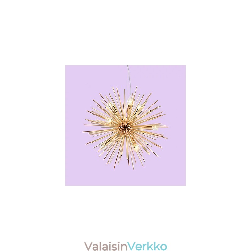 Retro Imitation Copper Creative line 10 Lights