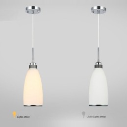 1 Light Moderni ja nykyaikainen integroitu metalliriippuvalaisin