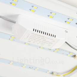 Modernit nykyaikaiset uppoasennettavat kattovalaisimet akryylivarjostimella