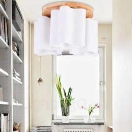 3 kevyttä modernia uppoasennettavaa kattovalaisinta lasivarjostimella