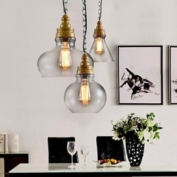 3 Light Moderni ja nykyaikainen mini-tyylinen metallikattokruunuvalaisin