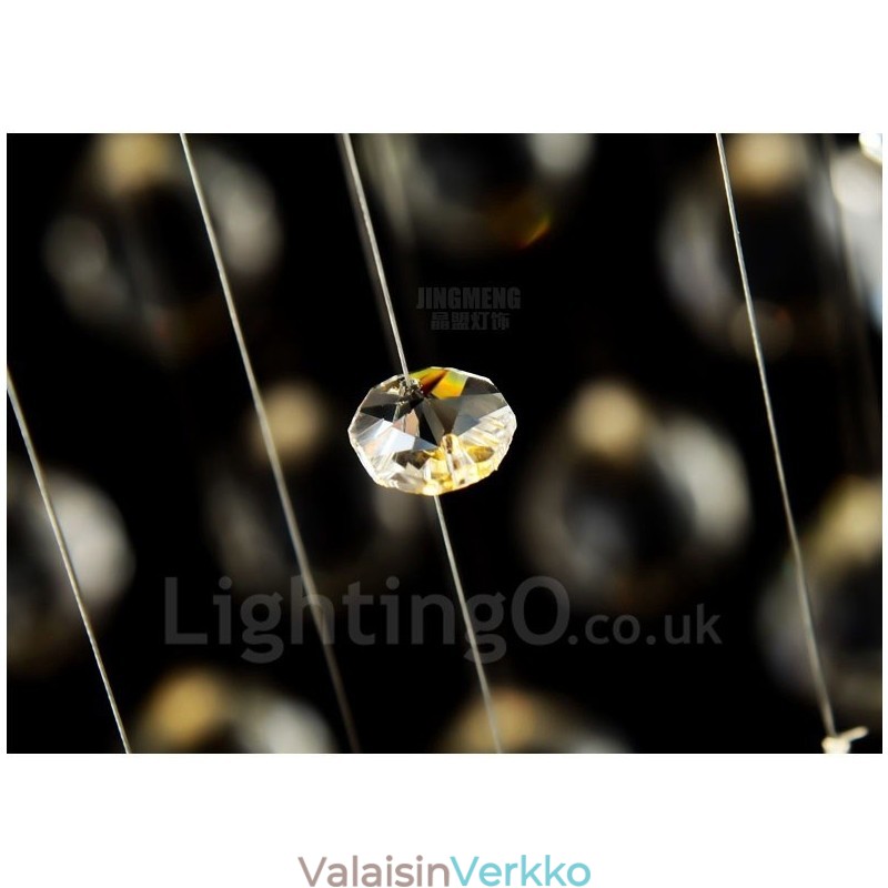 Modernit Crystal Ceiling -riippuvalaisimet sisätilojen kattokruunuvalaisimiin