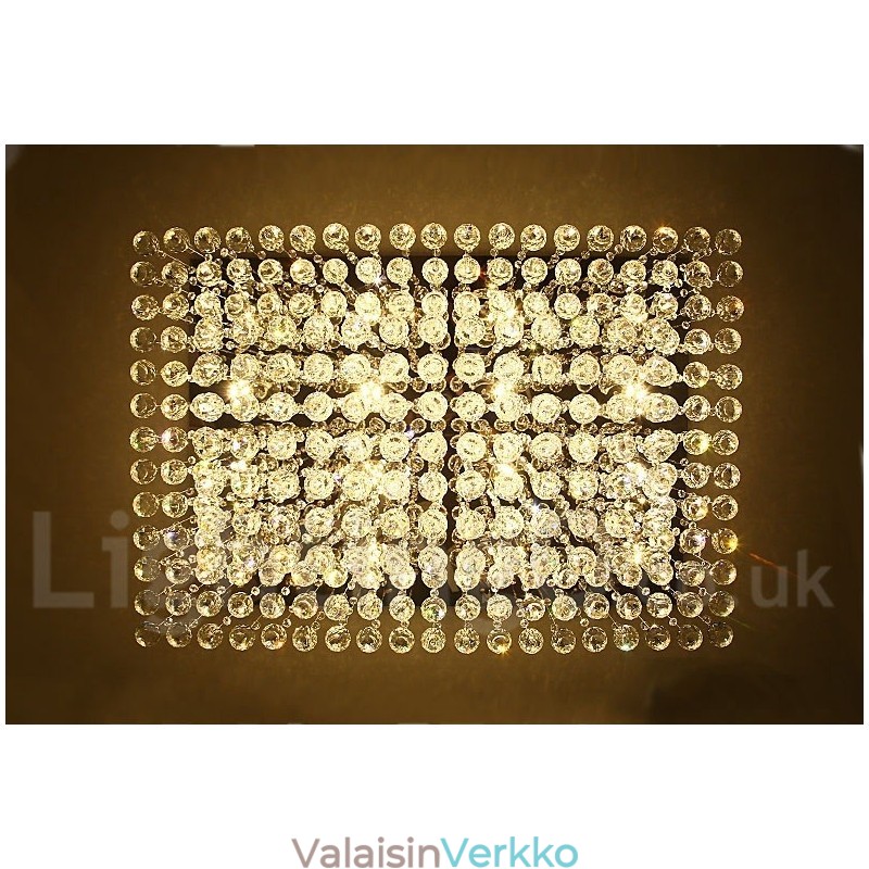Modernit Crystal Ceiling -riippuvalaisimet sisätilojen kattokruunuvalaisimiin