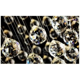 Modernit Crystal Ceiling -riippuvalaisimet sisätilojen kattokruunuvalaisimiin