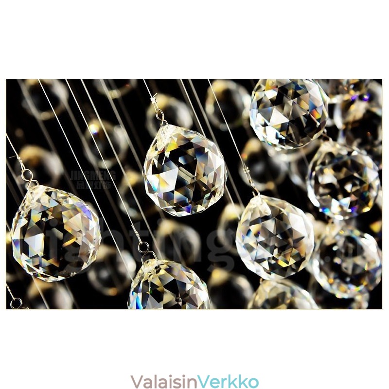 Modernit Crystal Ceiling -riippuvalaisimet sisätilojen kattokruunuvalaisimiin