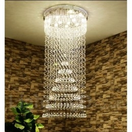 Modernit Crystal Ceiling -riippuvalaisimet sisätilojen kattokruunuvalaisimiin