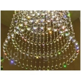 Modernit Crystal Ceiling -riippuvalaisimet sisätilojen kattokruunuvalaisimiin