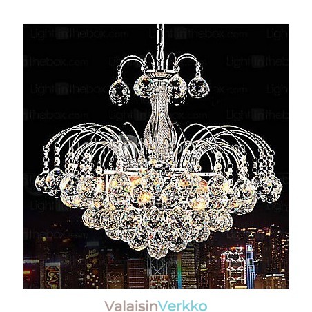 Riipus Luxury Moderni Crystal Living 3 Lights kattokruunu Riipus Luxury Moderni Crystal Living 3 Lights kattokruunu
