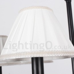 6 Kevyt Retro, rustiikkinen kynttilätyylinen kattokruunu