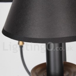 6 Kevyt retro nykyaikainen kynttilätyylinen kattokruunu