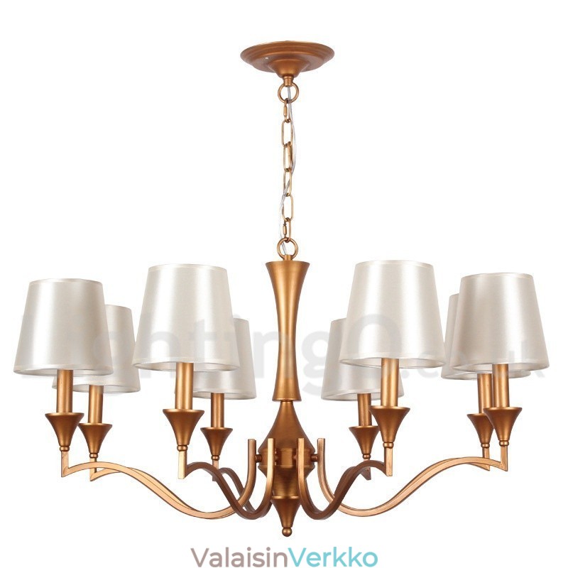 8 Light kynttilätyylinen kattokruunu