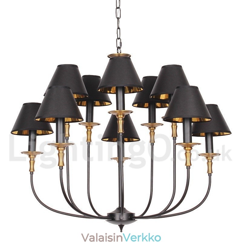 Retro nykyaikainen kynttilätyylinen kattokruunu