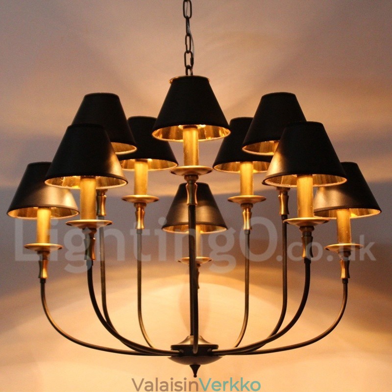 Retro nykyaikainen kynttilätyylinen kattokruunu