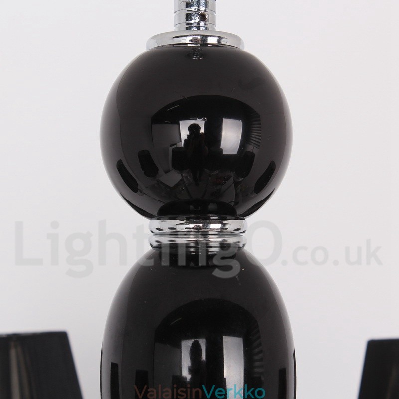 8 Vaaleanvalkoinen nykyaikainen K9 kristallikynttilätyylinen kattokruunu