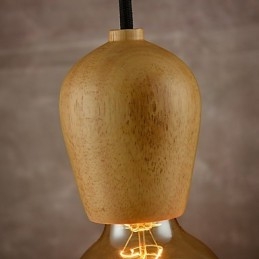 Kattokruunu Mini Style Modern Contemporary Wood Bamboo