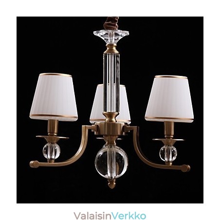 Moderni nykyaikainen Crystal Pronssi Metallikruunu