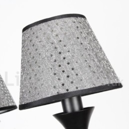 12 vaalea rustiikkinen moderni nykyaikainen retromusta kynttilätyylinen kattokruunu