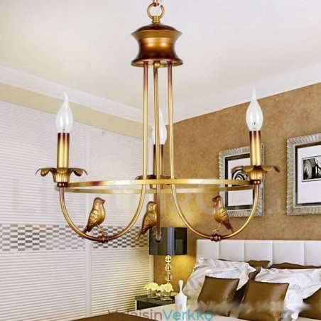 3 Retro kynttilätyylinen kattokruunu