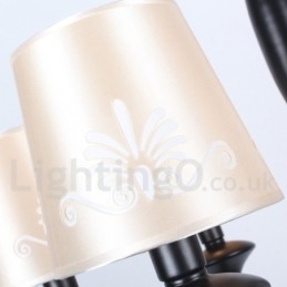 3 Kevyt välimerellinen kynttilätyylinen kattokruunu