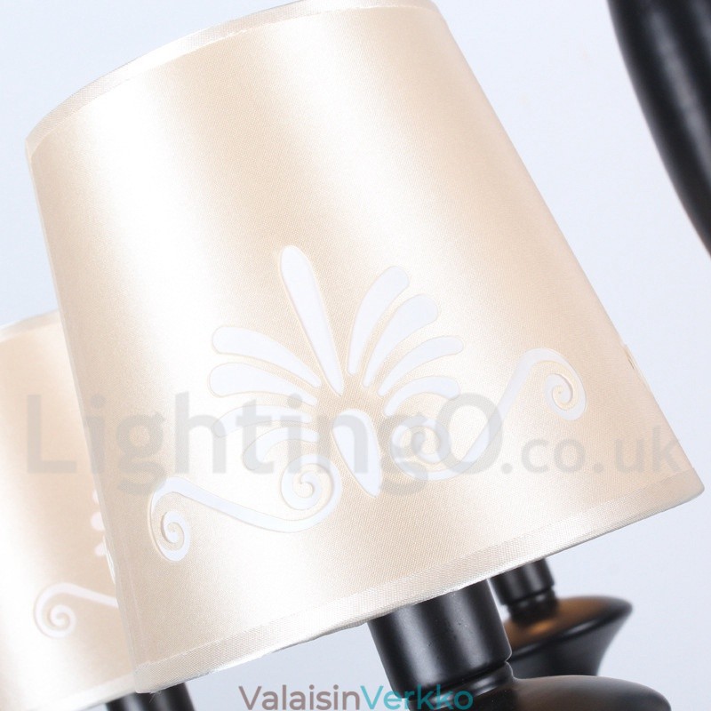 3 Kevyt välimerellinen kynttilätyylinen kattokruunu