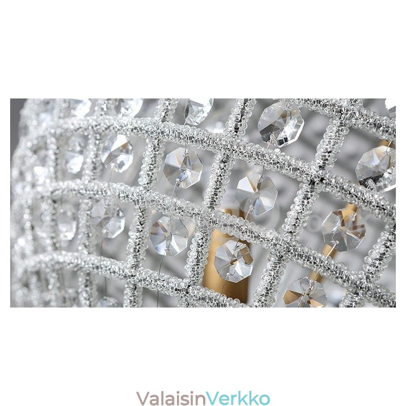 Globe Modern K9 Crystal kattoon riippuvalaisin sisätilojen kattokruunu rumpuvalaisimet valaisimet