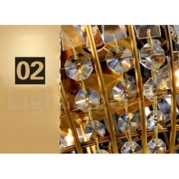 Globe Modern K9 Crystal kattoon riippuvalaisin sisätilojen kattokruunuvalaisimet