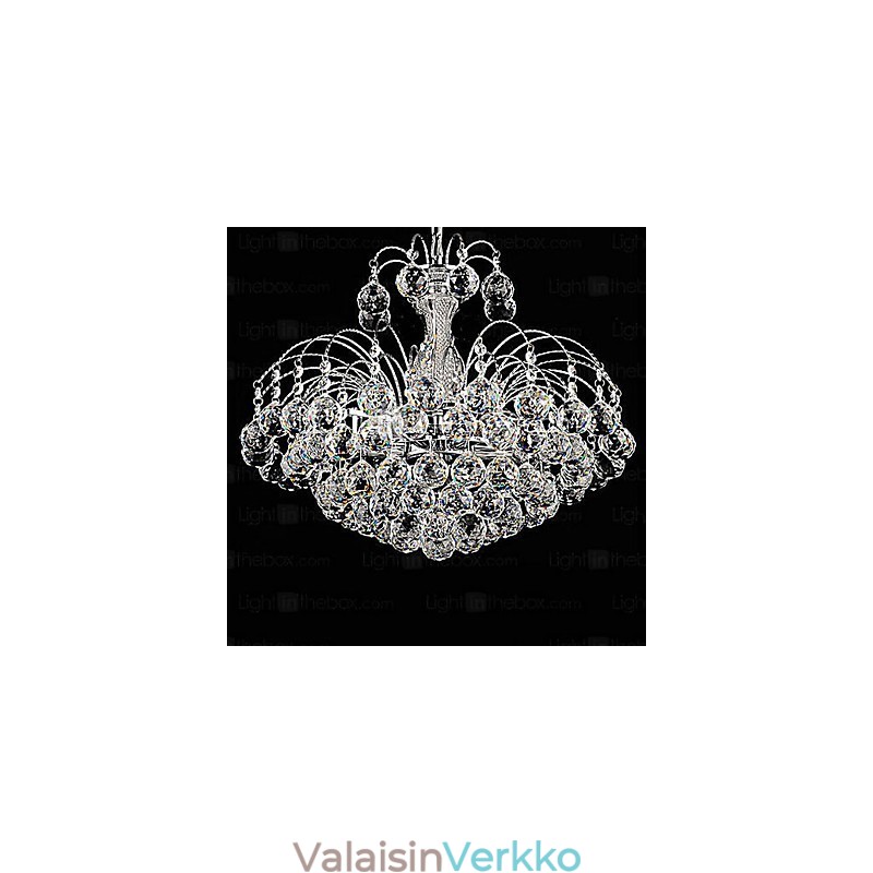 Riipus Luxury Moderni Crystal Living 3 Lights kattokruunu